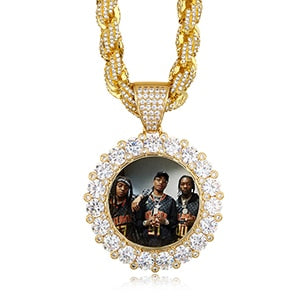 Personalized Picture Necklace- Gifts For Mom
