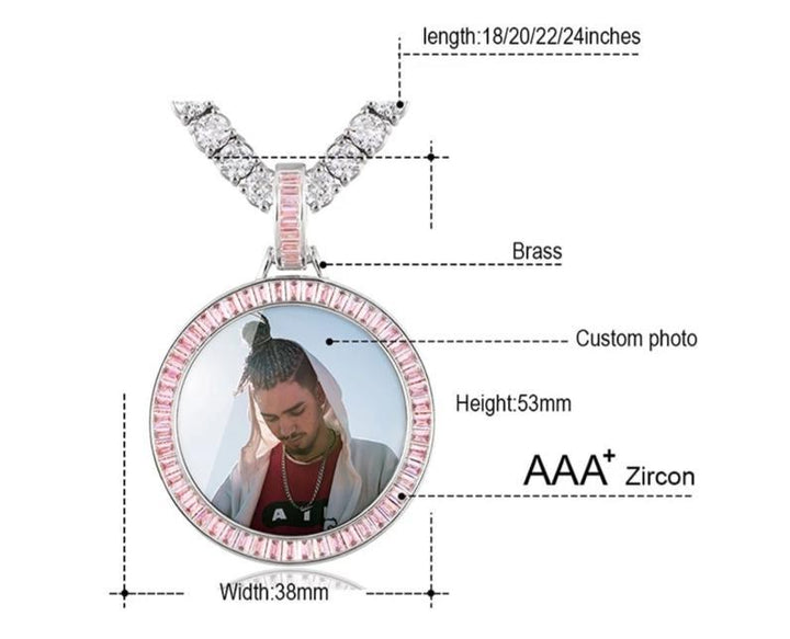 Personalized Picture Inside Necklace- Best Friend Necklaces