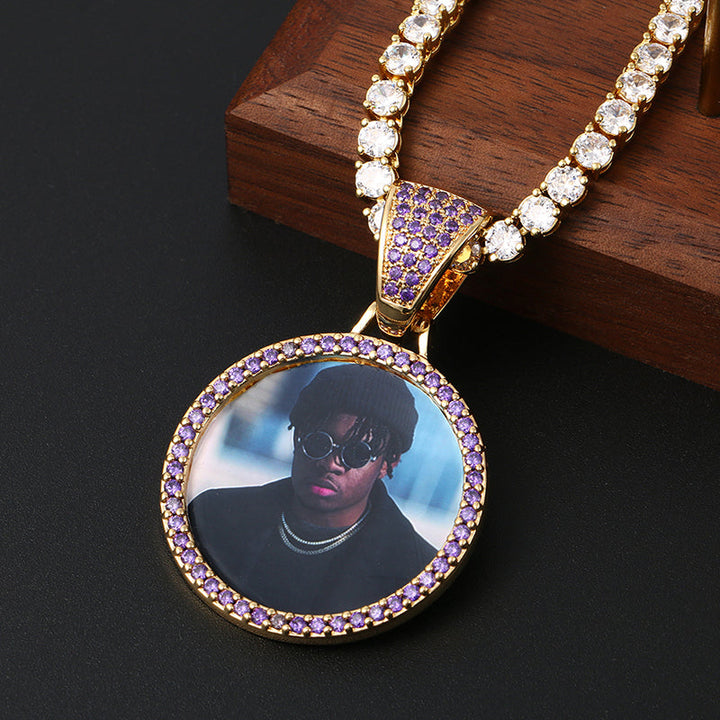 Custom Made Photo Medallions Necklace