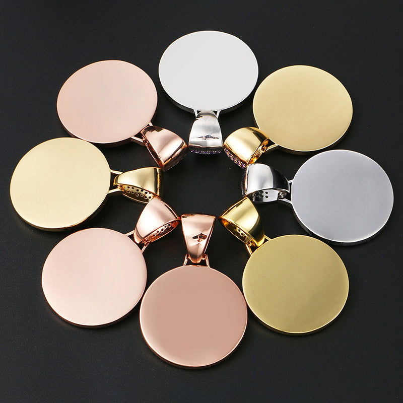 Custom Made Photo Medallions Necklace