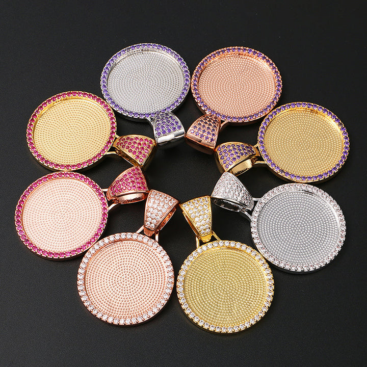 Custom Made Photo Medallions Necklace