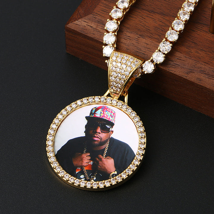 Custom Made Photo Medallions Necklace