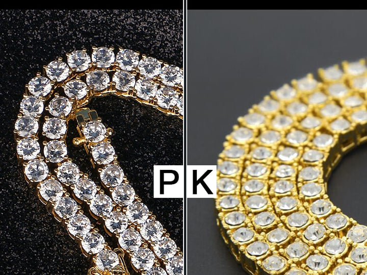 US Dollar Money Pendant Necklace-Bling Hip Hop Jewelry