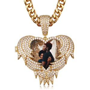 Personalized Photo Hip Hop Medallion Necklace