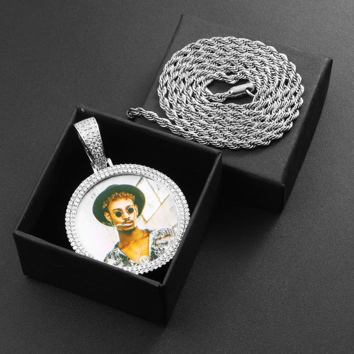 Personalized Picture Necklace For Men