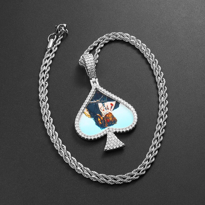Custom 18k Gold Photo Pendant Necklace- Birthday Gifts For 12 Year old Girls
