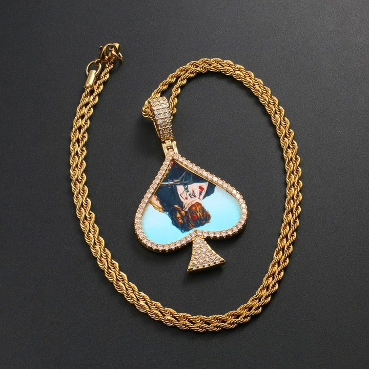 Custom 14k Gold Photo Pendant Necklace- Birthday Gifts For 12 Year old Girls