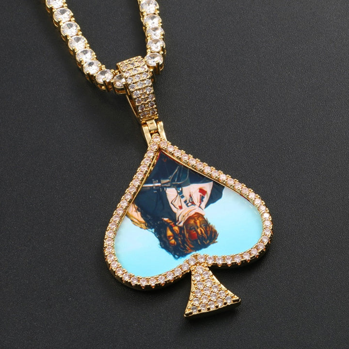 Custom 18k Gold Photo Pendant Necklace- Birthday Gifts For 12 Year old Girls