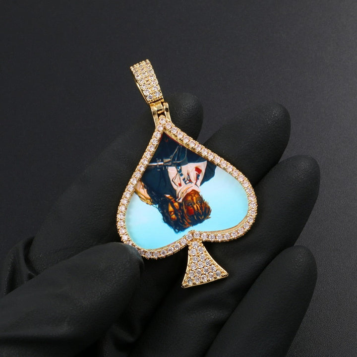 Custom 18k Gold Photo Pendant Necklace- Birthday Gifts For 12 Year old Girls