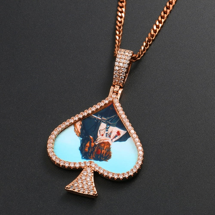 Custom 18k Gold Photo Pendant Necklace- Birthday Gifts For 12 Year old Girls