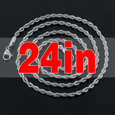 All Exclusive Bling Rope Chain, Cuban Chain, Franco Chain, Tennis Chain- Best Gift For Hip-Hop Lover