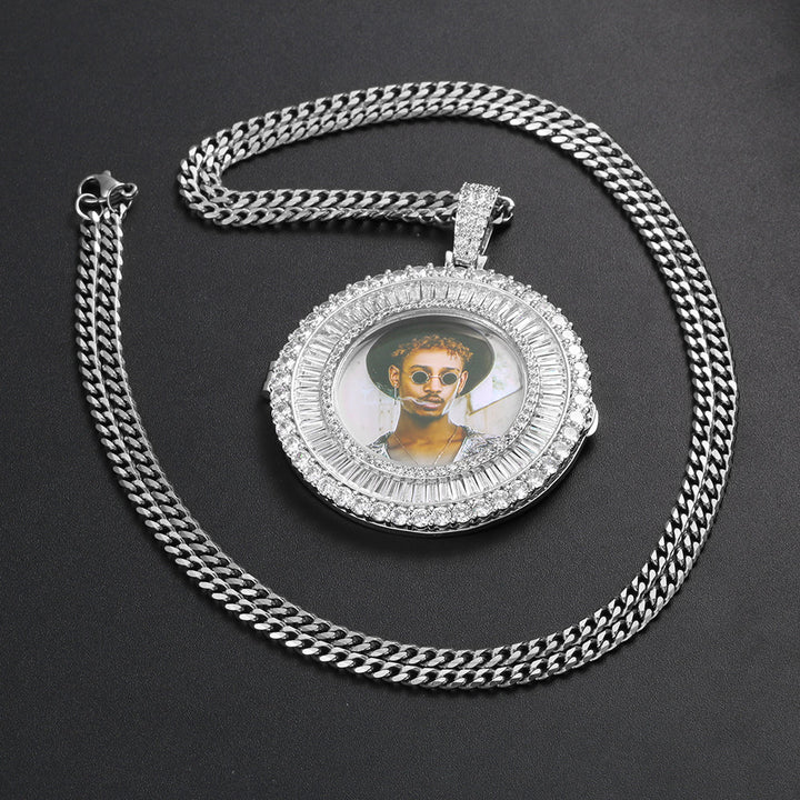 Custom Made Photo Medallions Pendant Necklace