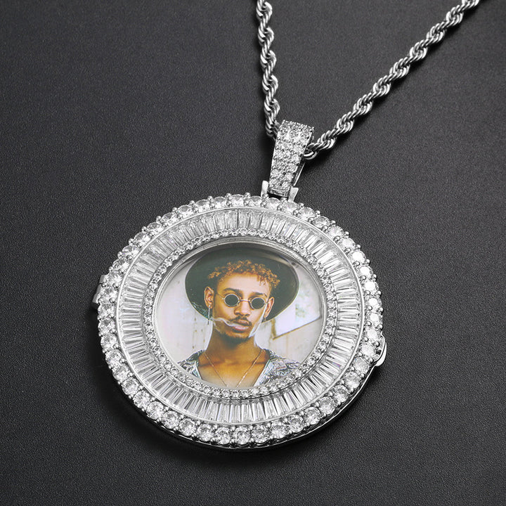 Custom Made Photo Medallions Pendant Necklace