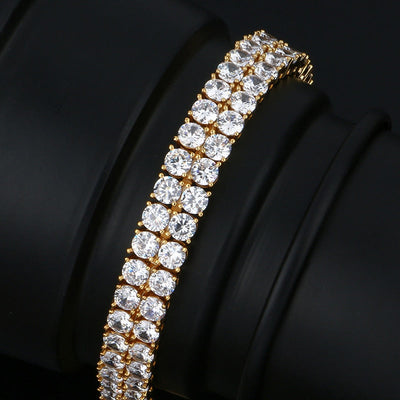 Crystal Bracelets- Men's Bracelets- Hip Hop Bracelets