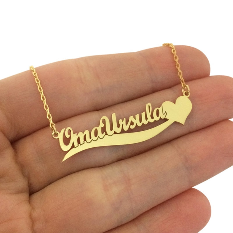 customized name necklace