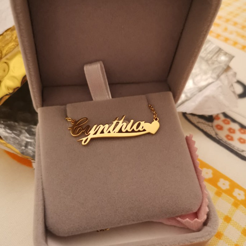 customized name necklace