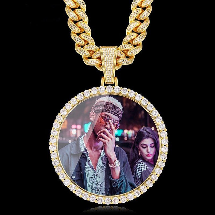 "I Am Enough" Personalized Picture Necklace-Best Gifts For Men
