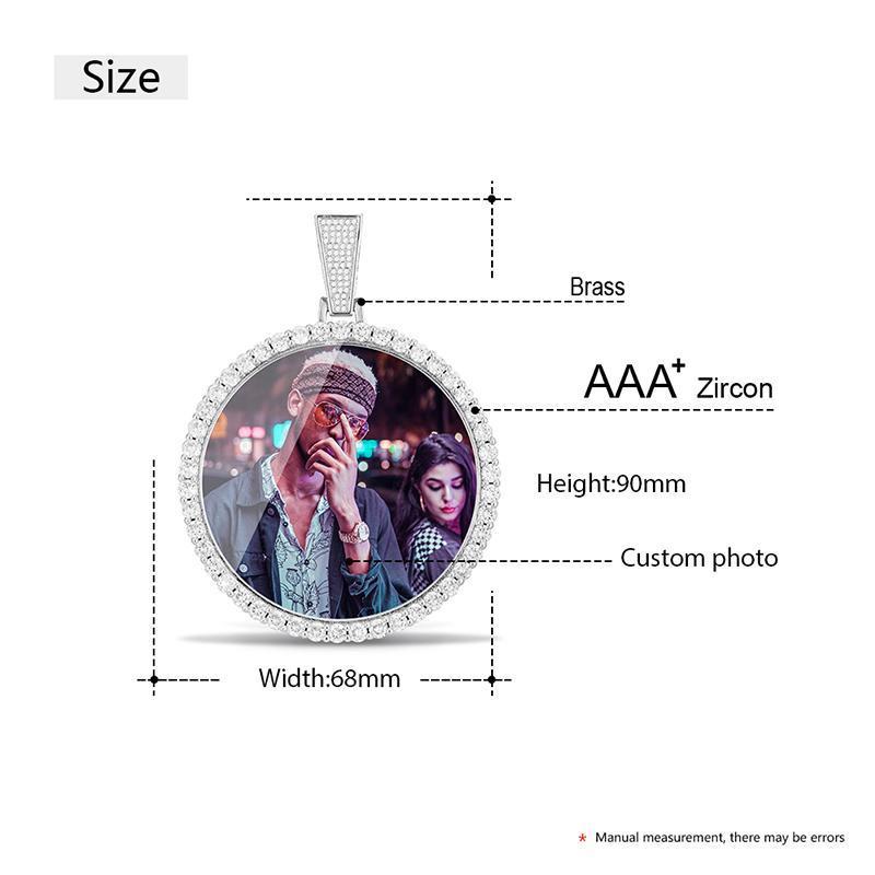 Personalized Photo Necklace- Romantic Valentines Gifts For Wife