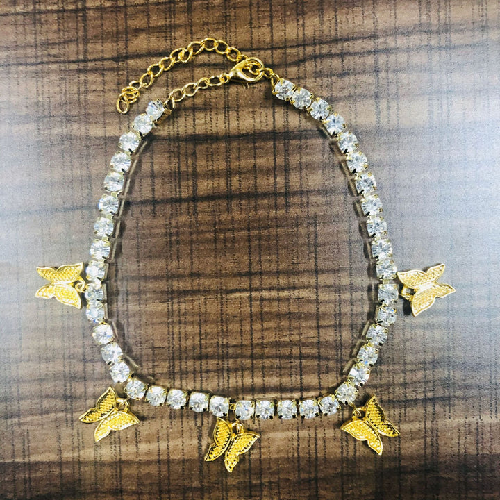 Butterfly Bracelet- Rhinestone Bracelets- Gifts For Women