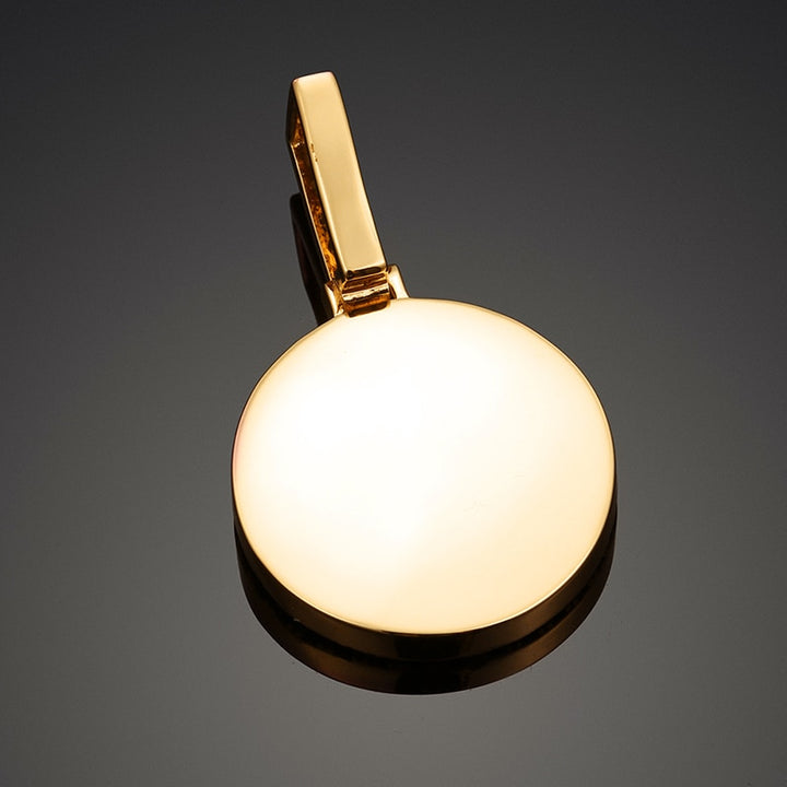Picture Pendant Necklace-Circle Photo Pendant- Best Gifts For Men- Best Gifts For Women