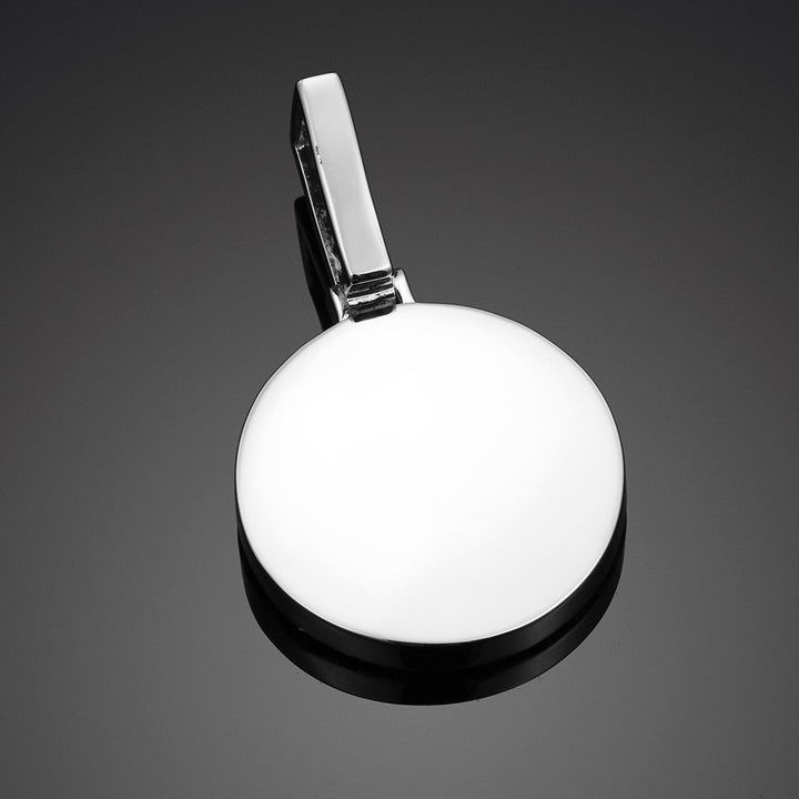 Picture Pendant Necklace-Circle Photo Pendant- Best Gifts For Men- Best Gifts For Women