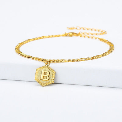 Personalized Anklets-Letter Initial Anklet- Best Christmas Gifts For Mom