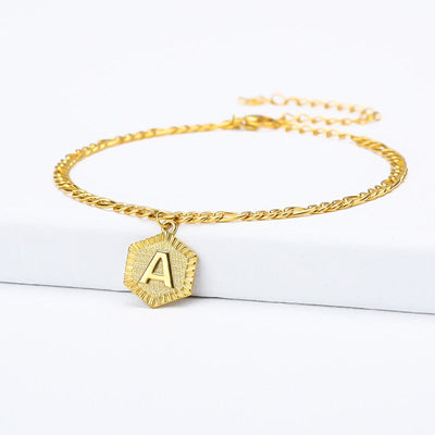 Personalized Anklets-Letter Initial Anklet- Best Christmas Gifts For Mom