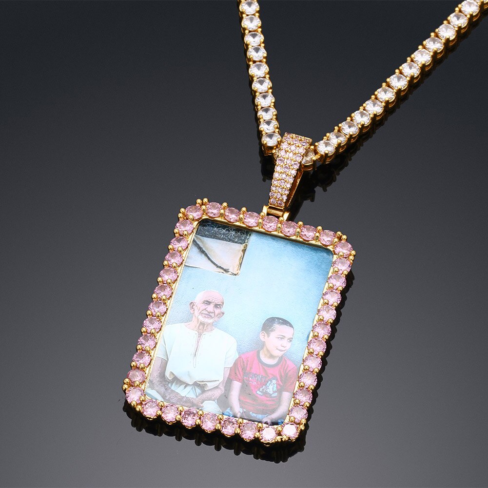 Custom Photo Necklace-Memorial Photo Necklace-Photo Pendant Necklace