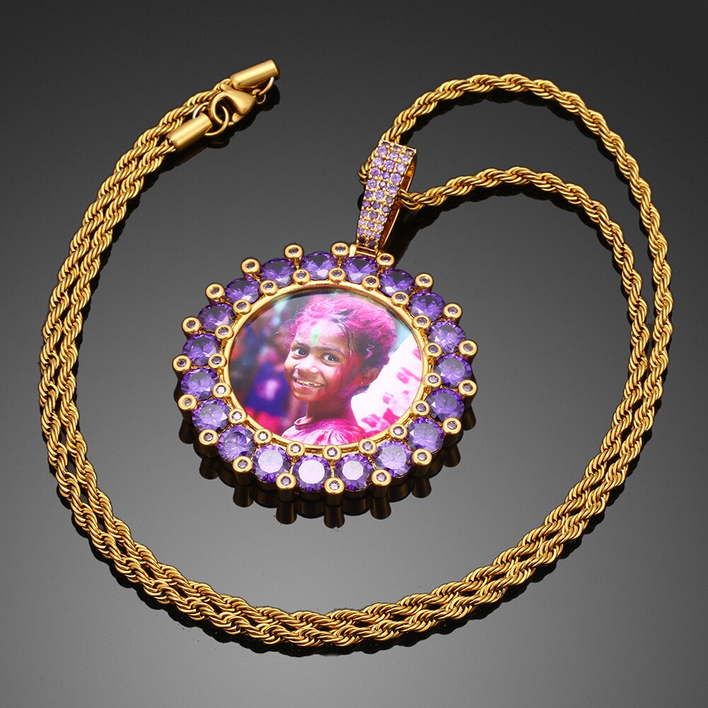 Custom Picture Necklace-In Loving Memory Necklace With Picture
