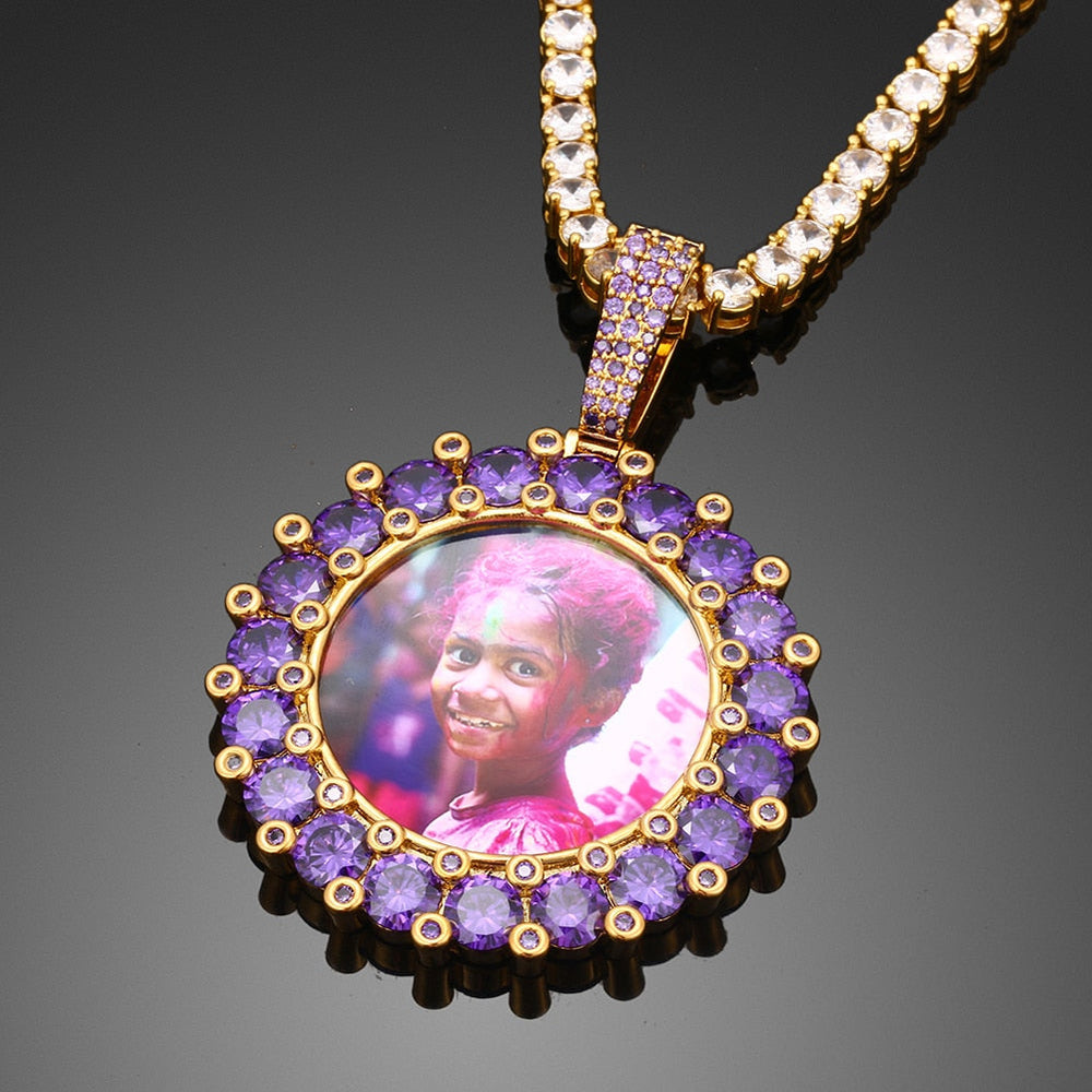 Custom Picture Necklace-In Loving Memory Necklace With Picture