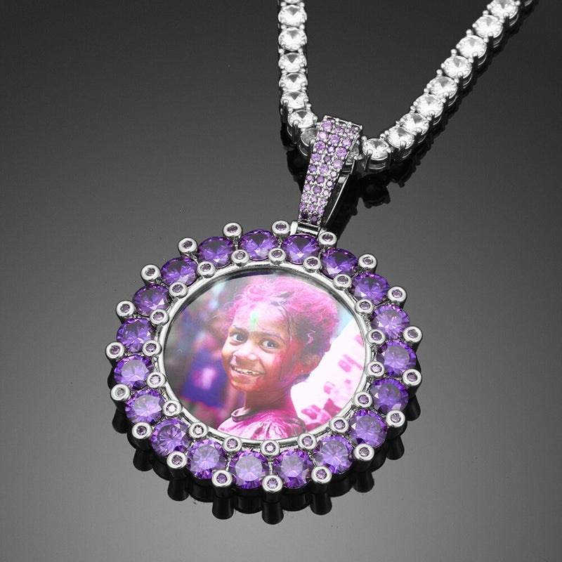 Custom Picture Necklace-In Loving Memory Necklace With Picture