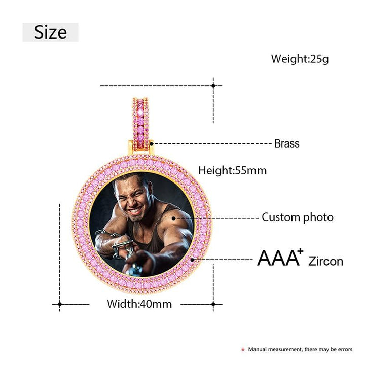 Custom Photo Memorial Pendant