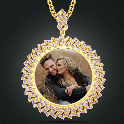 Custom Necklace With Picture Inside- Picture Necklace For Men