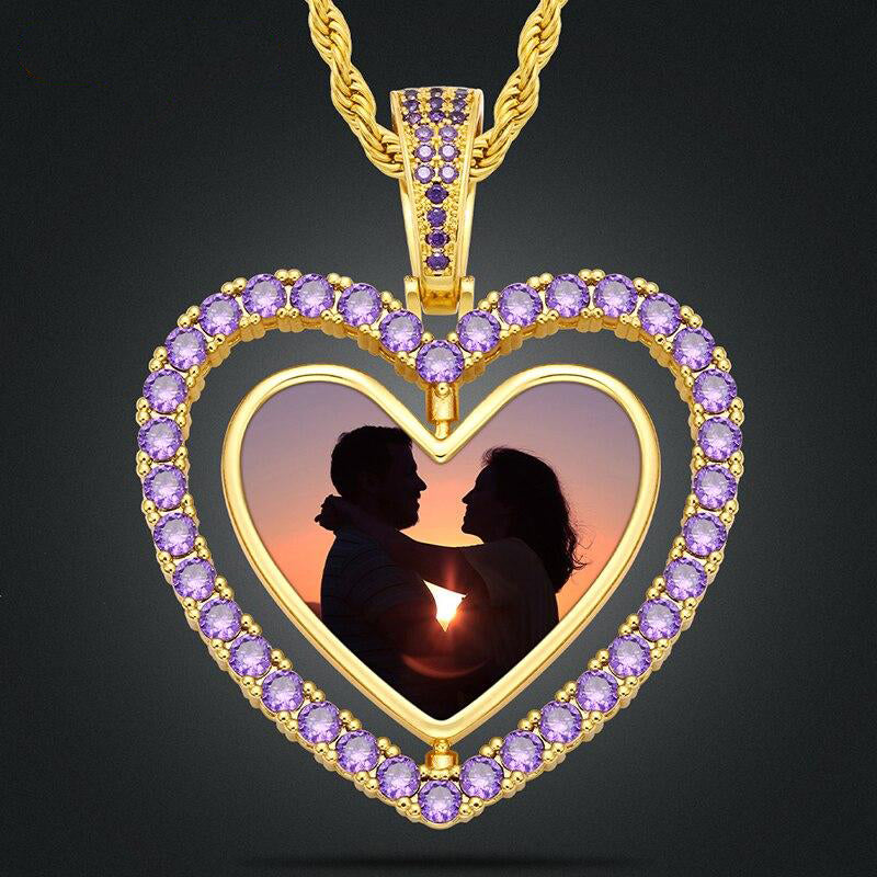 Heart Necklace- Personalized Picture Necklace