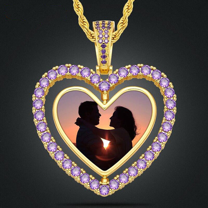 Heart Necklace- Personalized Picture Necklace