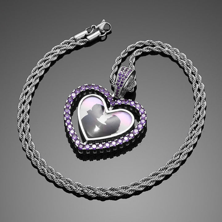 Heart Necklace- Personalized Picture Necklace