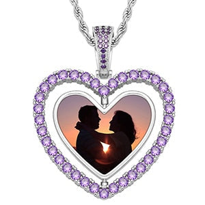 Heart Necklace- Personalized Picture Necklace