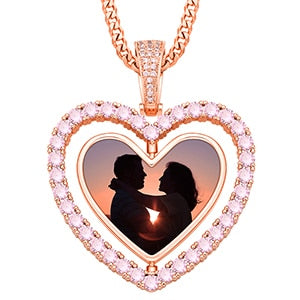 Heart Necklace- Personalized Picture Necklace