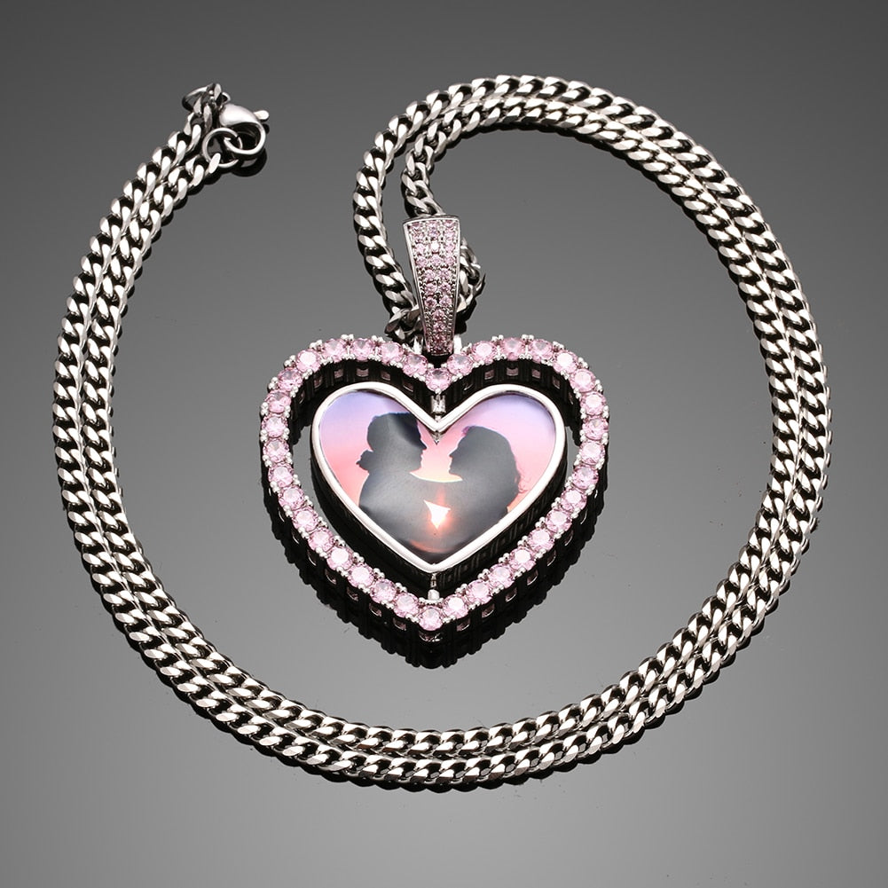 Heart Necklace- Personalized Picture Necklace
