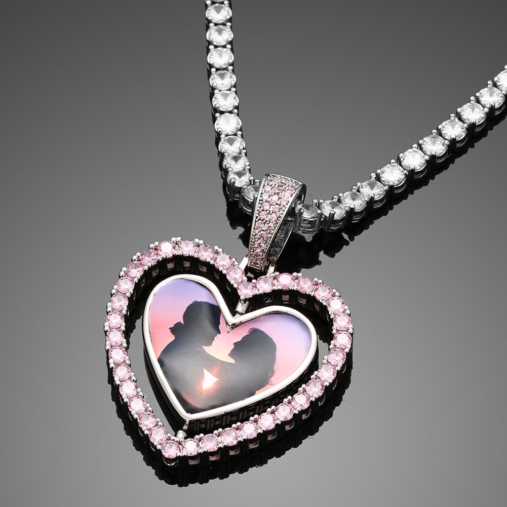 Heart Necklace- Personalized Picture Necklace