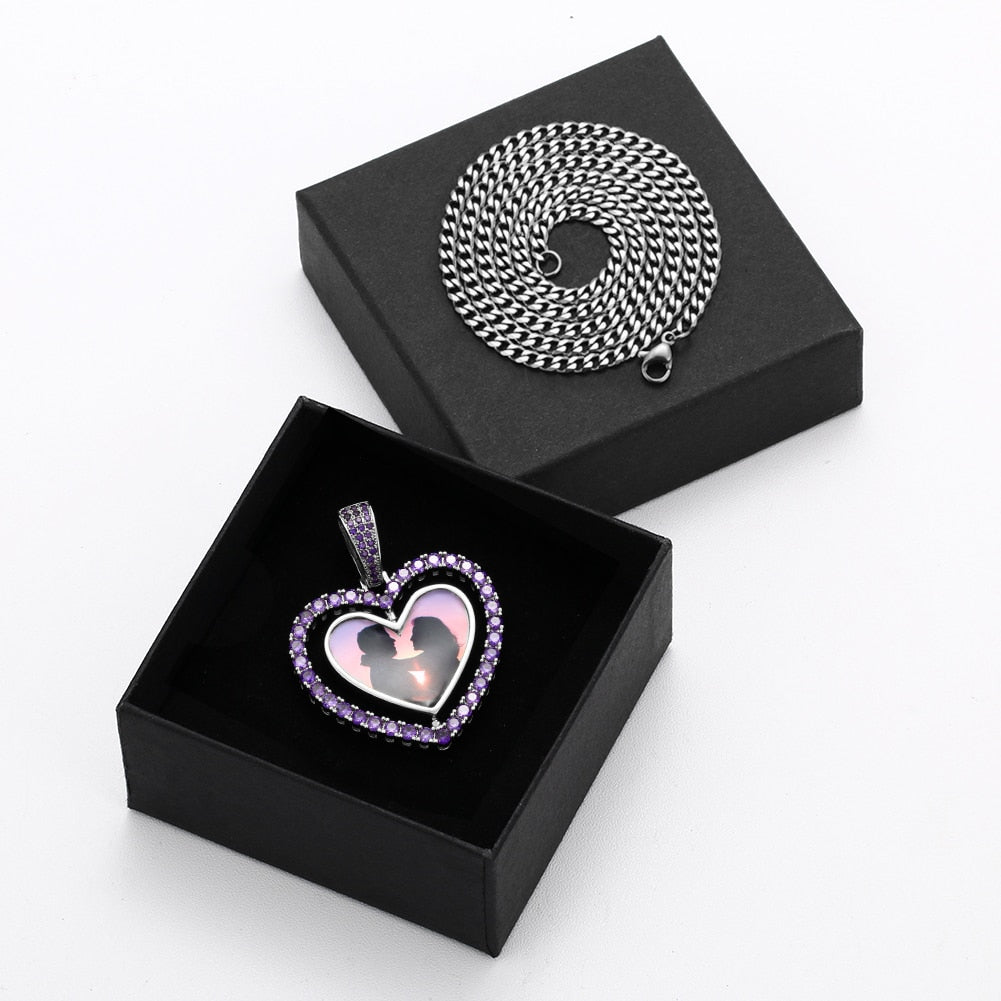 Heart Necklace- Personalized Picture Necklace