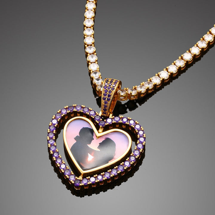 Heart Necklace- Personalized Picture Necklace