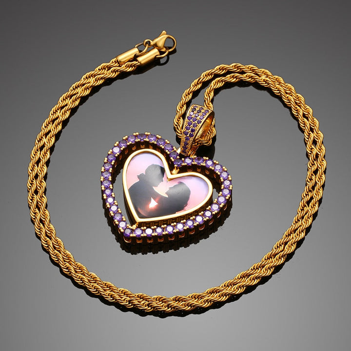 Heart Necklace- Personalized Picture Necklace