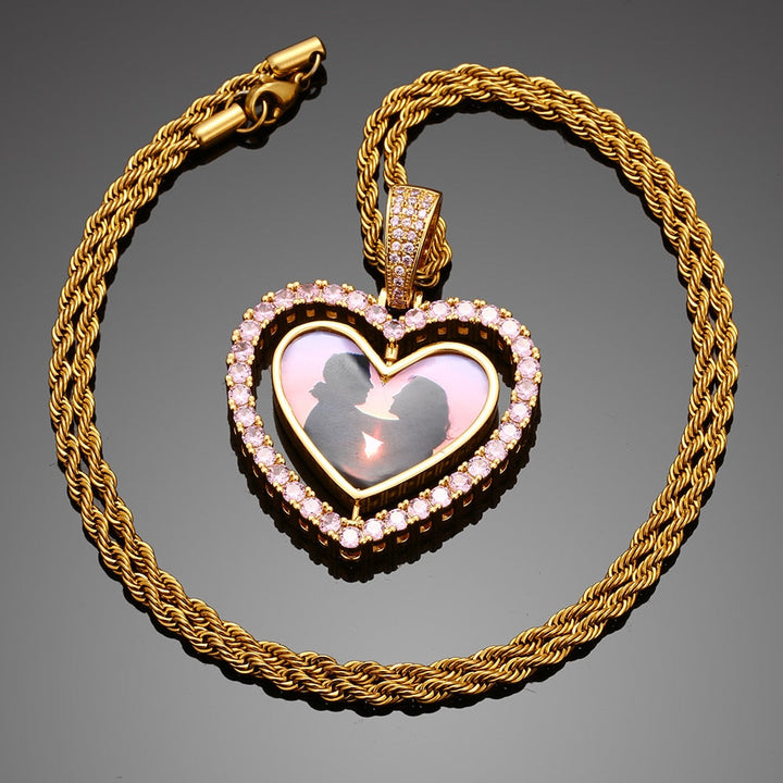 Heart Necklace- Personalized Picture Necklace
