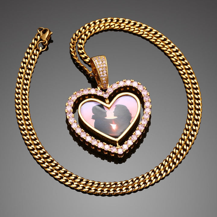 Heart Necklace- Personalized Picture Necklace