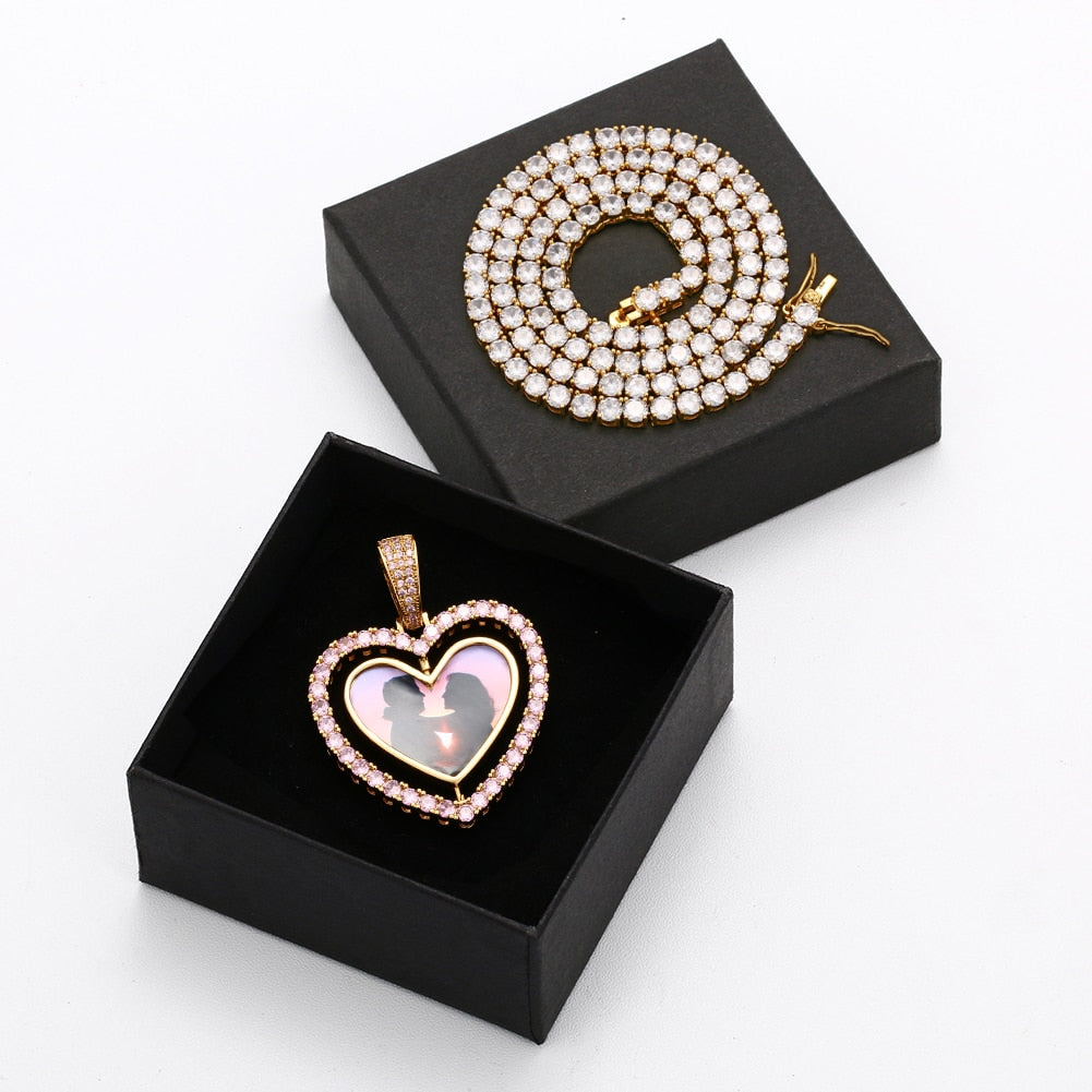 Heart Necklace- Personalized Picture Necklace