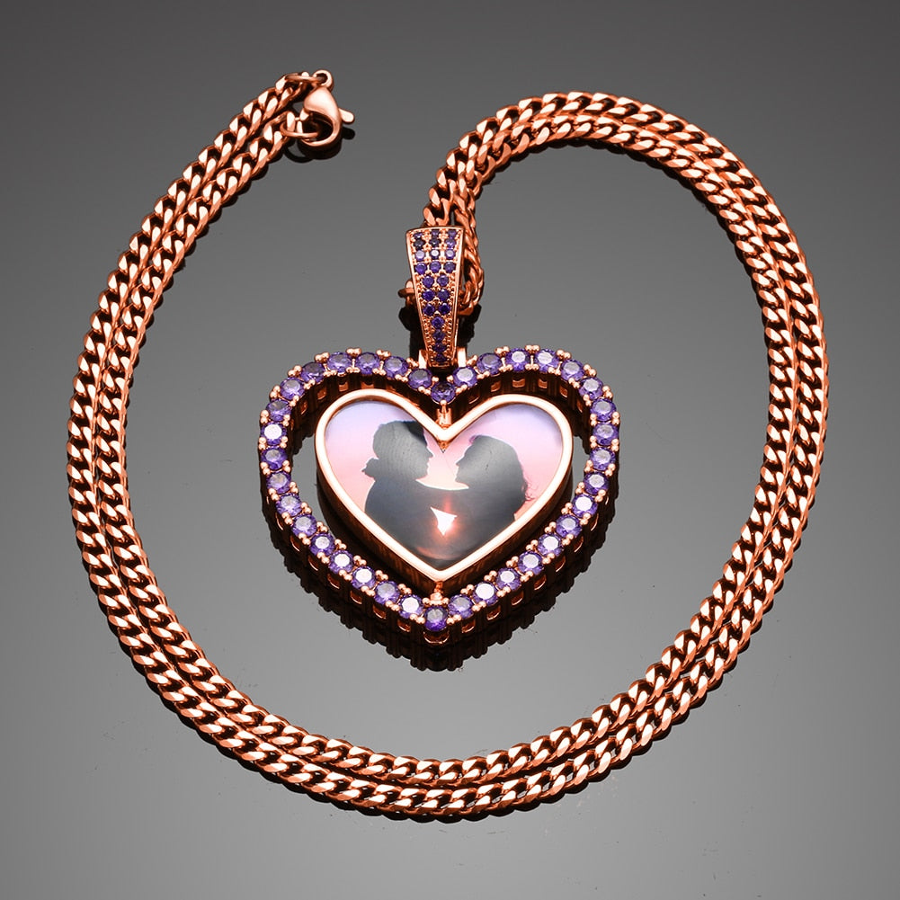 Heart Necklace- Personalized Picture Necklace