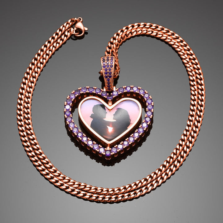 Heart Necklace- Personalized Picture Necklace
