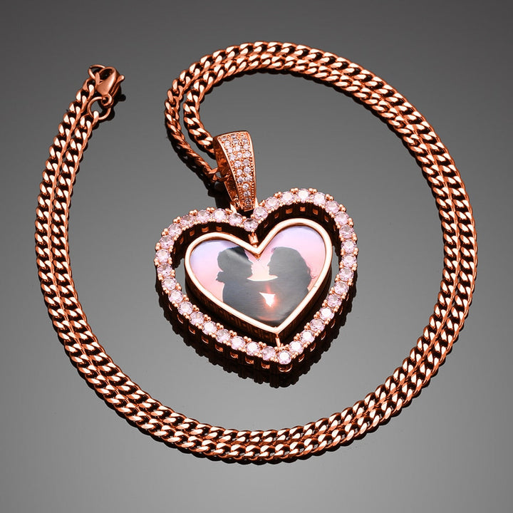 Heart Necklace- Personalized Picture Necklace