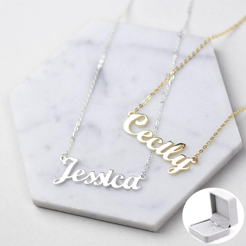 name chain necklace